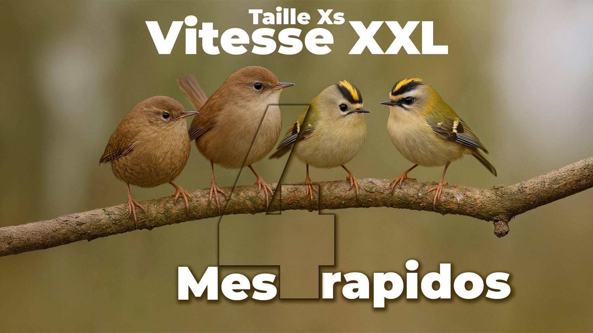 Petit Format, Grand Show : Ces 4 Oiseaux vont vous Épater !